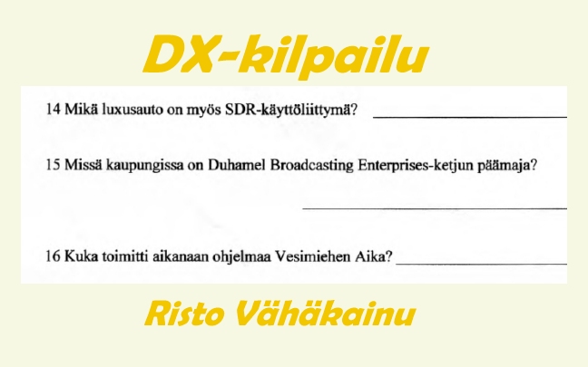 DX-Kilpailu